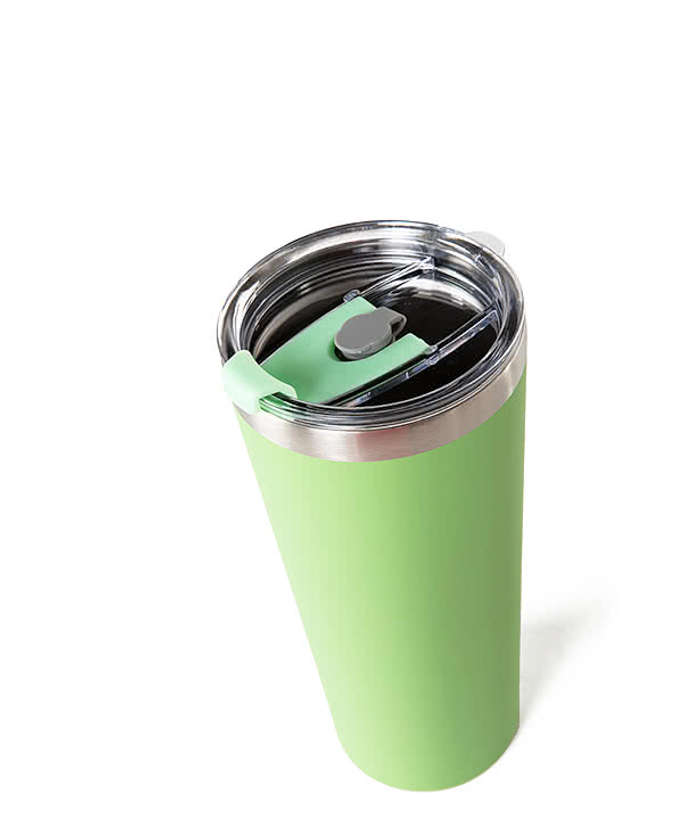 24 oz. Colma Stainless Steel Insulated Tumbler with Straw