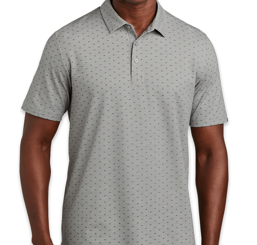 TravisMathew Oceanside Geo Stretch Performance Polo - Embroidered-default