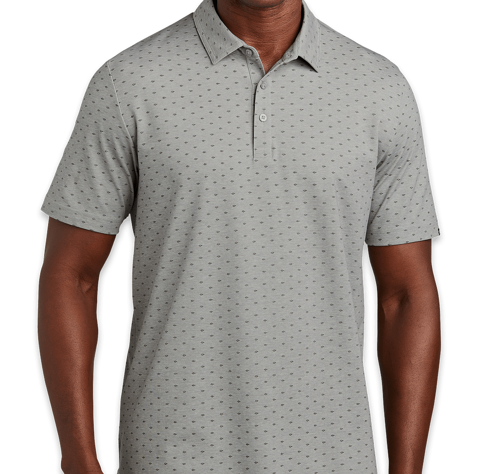 TravisMathew Oceanside Geo Stretch Performance Polo - Printed-default