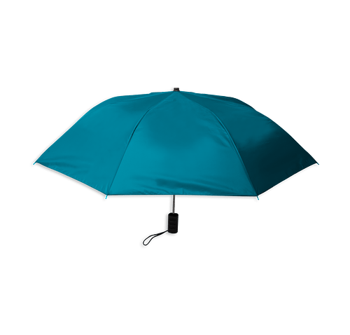 Full Color Shed Rain 40" Arc Auto-Open Umbrella in Teal
