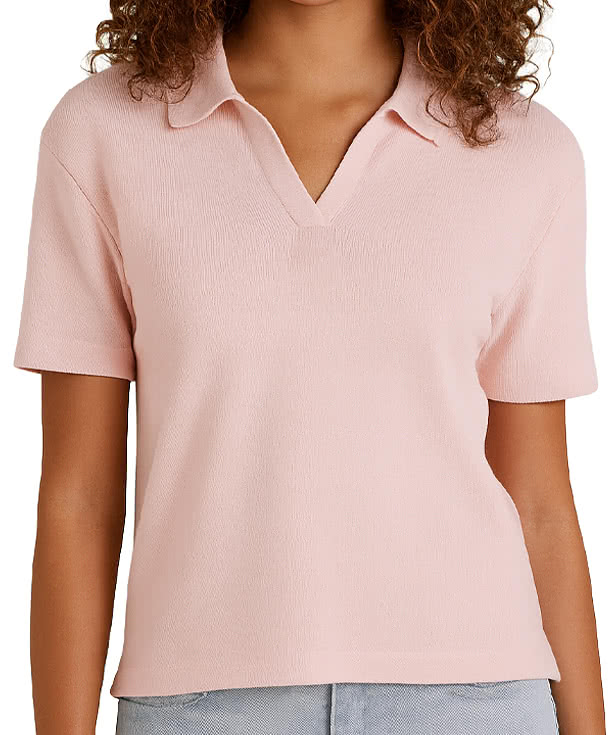 Holloway Women's Core Boxy Waist Length Pique Polo