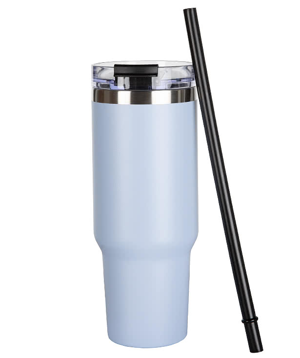 40 oz. Naomi Intrepid Stainless Steel Tumbler with Straw