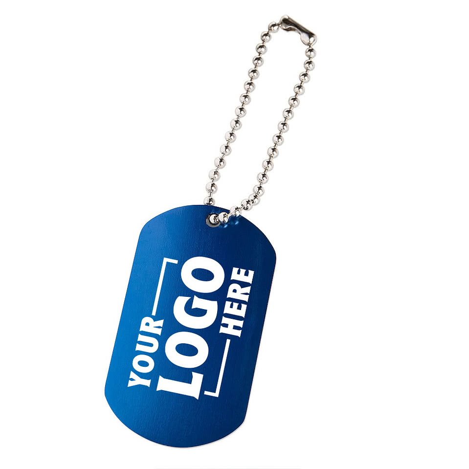 Dog Tag with 4-1/2 in. Ball Chain