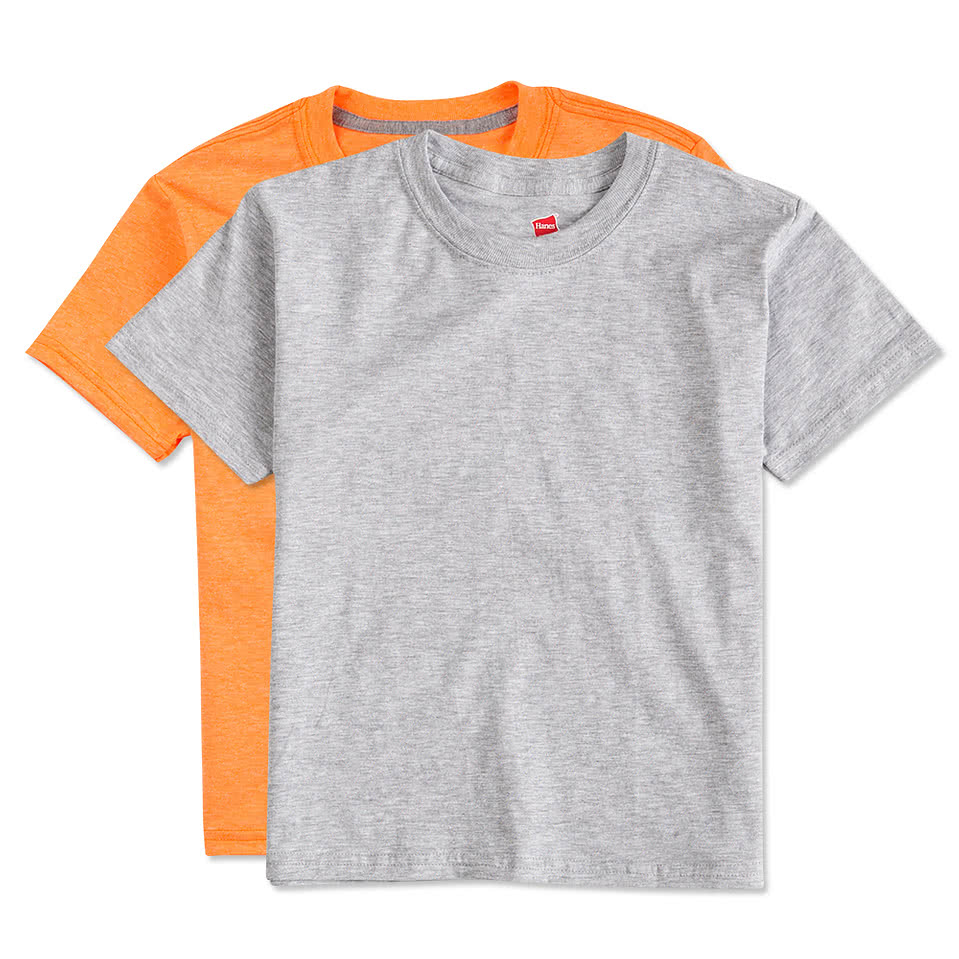 Hanes Youth X-Temp Crewneck Short Sleeve T-shirt