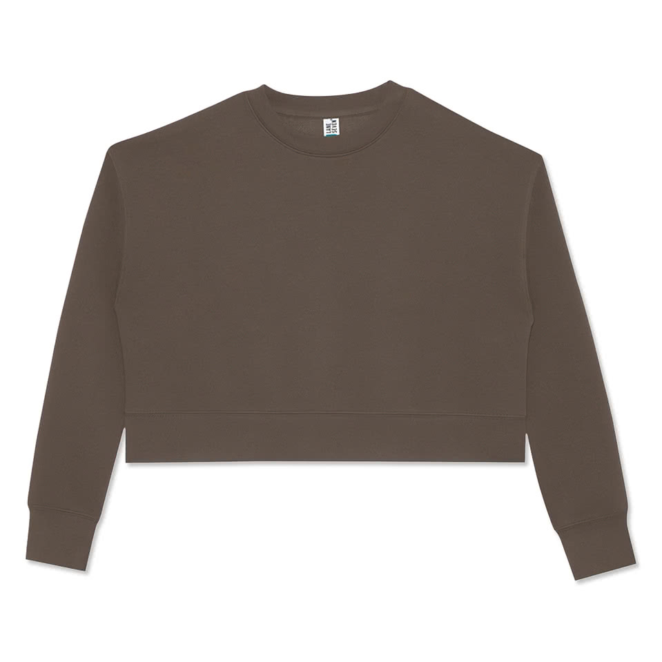 Lane Seven Women's Heavyweight Cropped Crewneck Sweatshirt