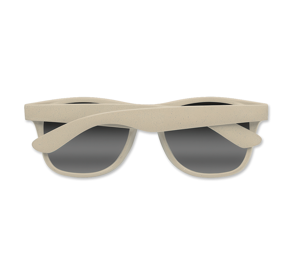 Full Color Kailua Wheat Straw Wayfarer Sunglasses-default
