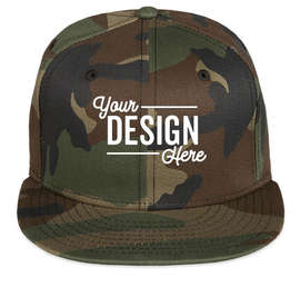 New Era 9FIFTY Flat Bill Snapback Hat - Color: Camo
