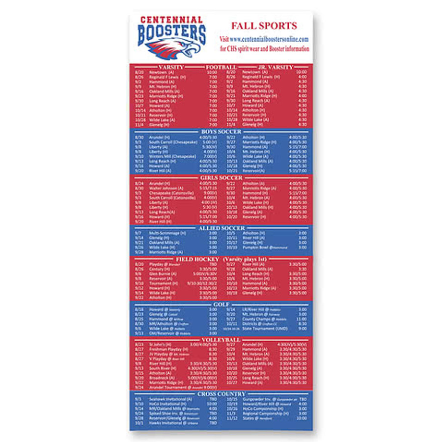 3.5 in x 8 in. Schedule Magnet  in .020 Thickness White