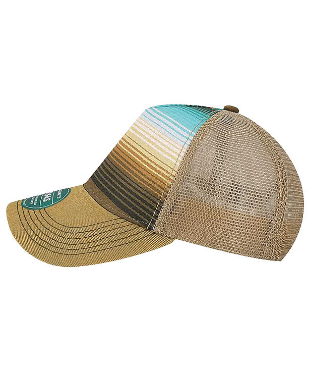 Legacy Old Favorite Pattern Five-Panel Trucker Hat