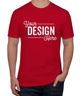 Next Level USA-Made Jersey T-shirt - Color: Red