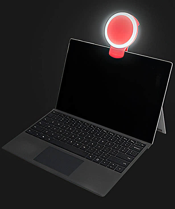 Full Color Reach Retractable Ring Light