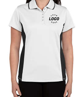 Charles River Women's Tipped Pique Performance Polo