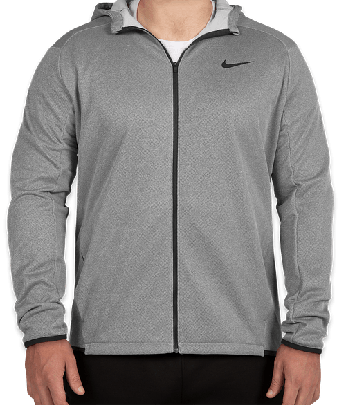 Custom Nike Full Zip Sweatshirt