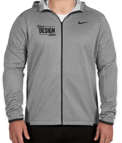 Nike Full Zip Sweatshirt - Grey
