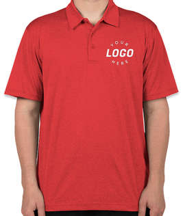 Sport-Tek Heather Contender Performance Polo - Screen Printed