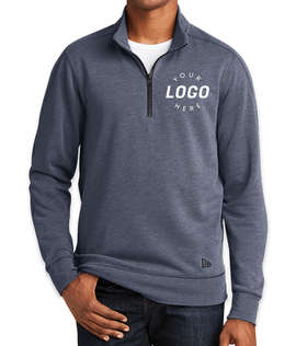 New Era Tri-Blend Quarter Zip Pullover