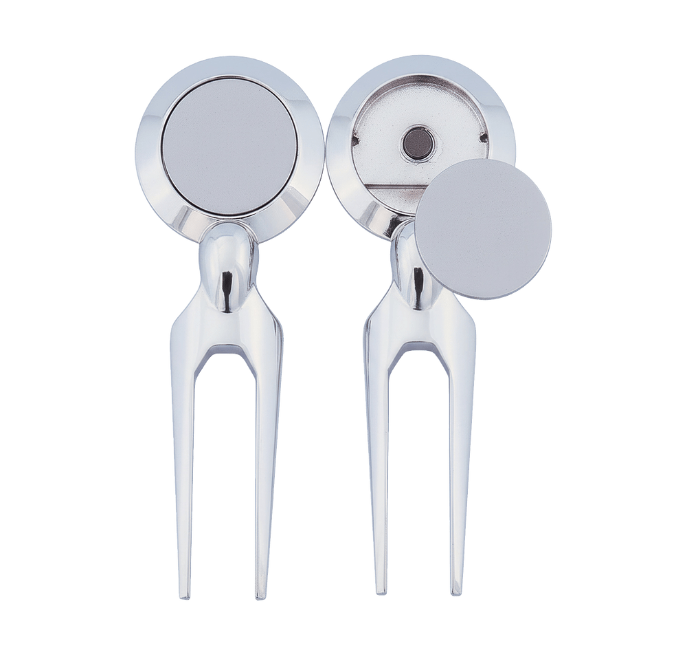 Woodbury Chrome-Plated Divot Fixer-default