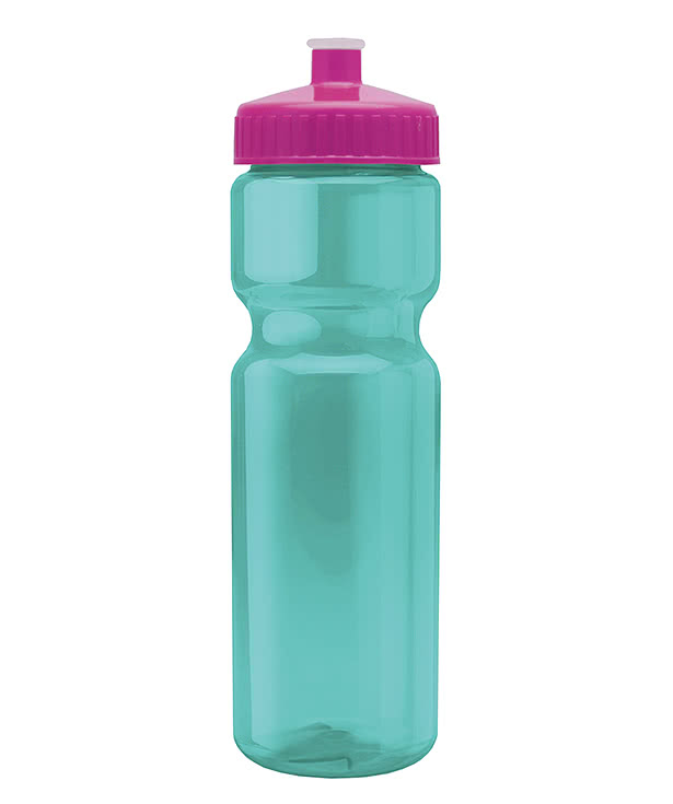 28 oz. Champ Transparent Sports Water Bottle