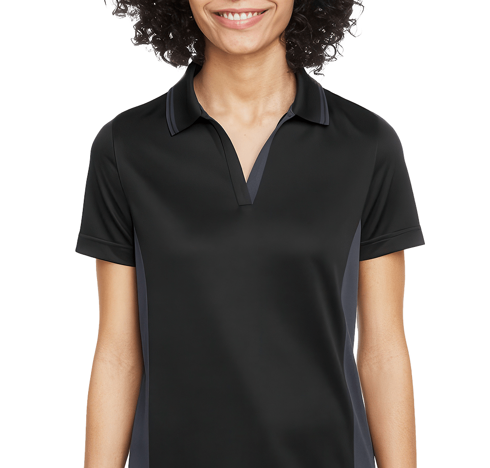 Harriton Women's Flash Snag Protection Colorblock Performance Polo - Embroidered-default