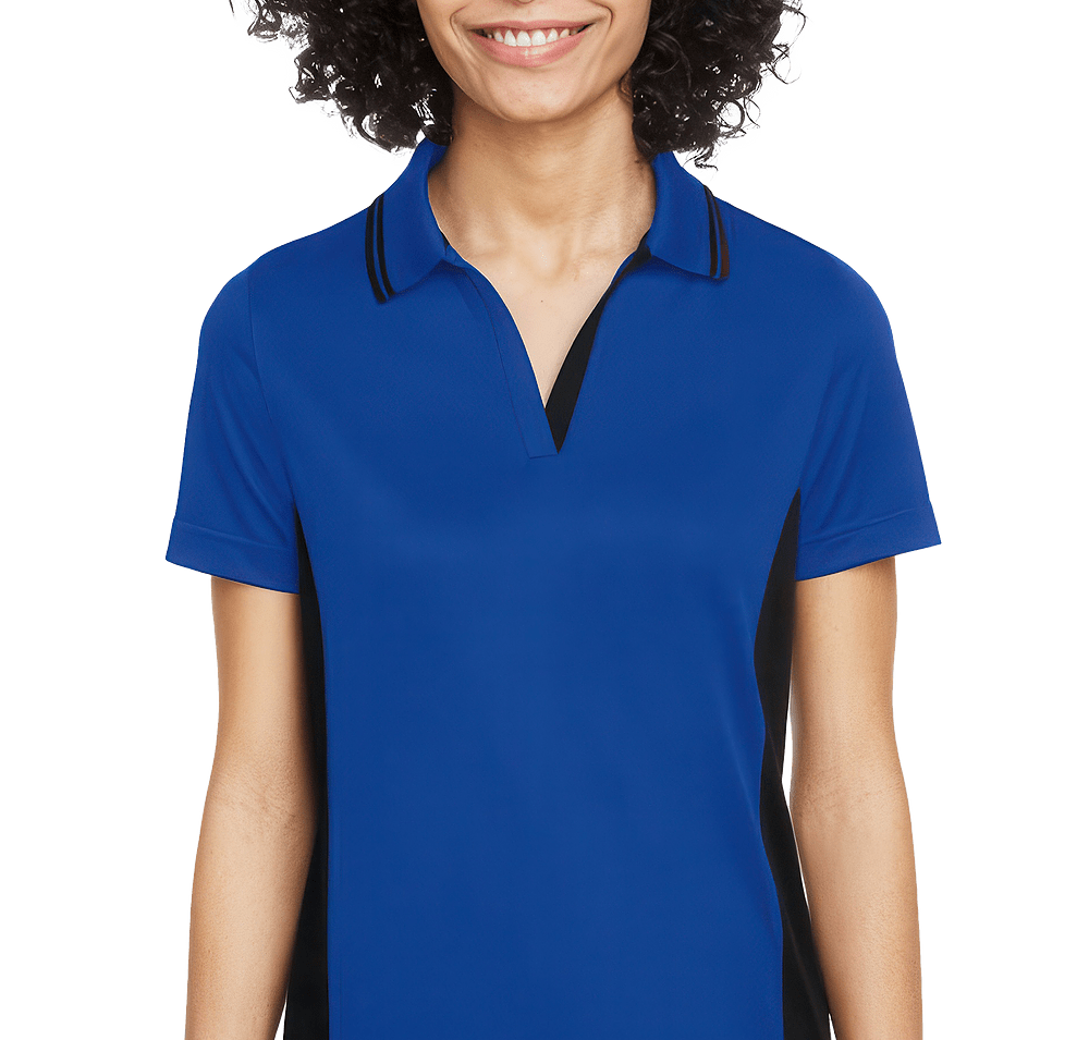 Harriton Women's Flash Snag Protection Colorblock Performance Polo - Embroidered-default