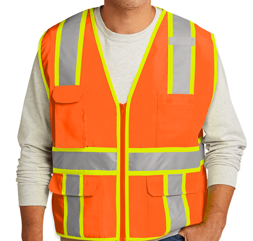CornerStone Class 2 Two-Tone Surveyor Safety Vest-default