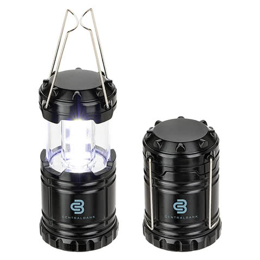 Best Buddy Tools Retro Pop Up Rechargeable COB Lantern in Black