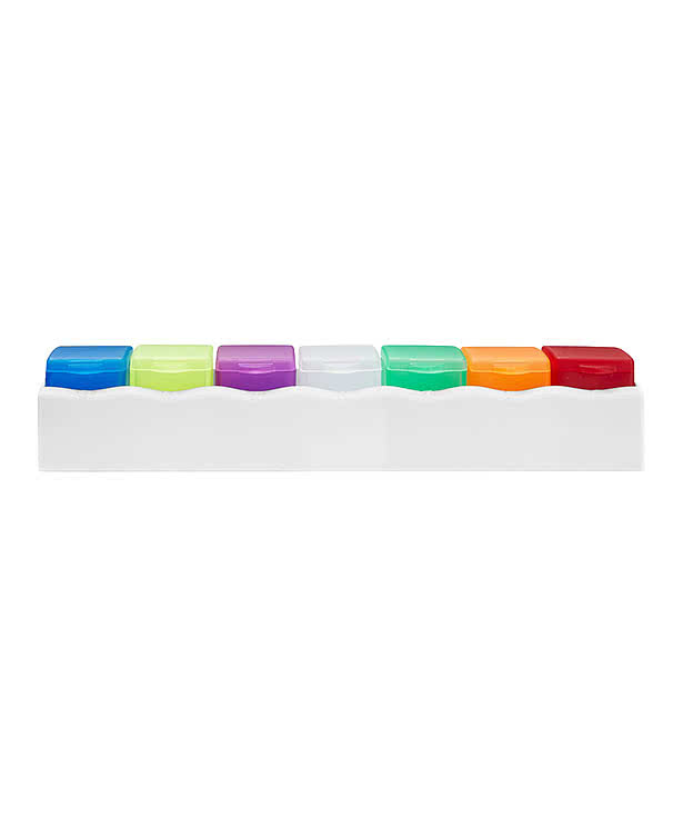 7-Day Pill Holder with Removable Compartments