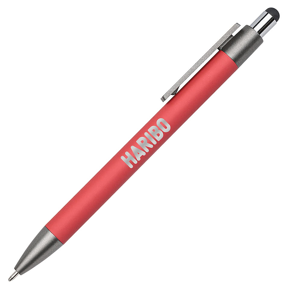 Hughes Metal Pen w/Wood Clip