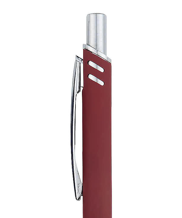 Black Tie Aluminum Ballpoint Pen (black ink)