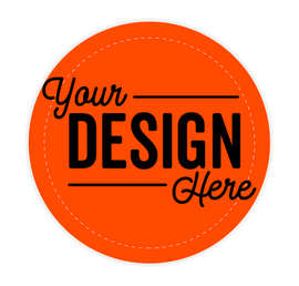 Full Color 2 in. Circle Magnet - Color: Orange