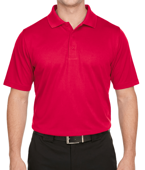 Harriton Tall Advantage Snag Protection Plus IL Pocket Polo - Printed in Red