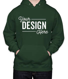 Jerzees Nublend 50/50 Pullover Hoodie - Color: Forest Green