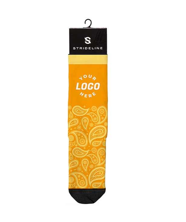Paisley Crew Socks