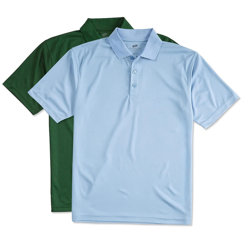 Ultra Club Tall Mesh Pique Performance Polo