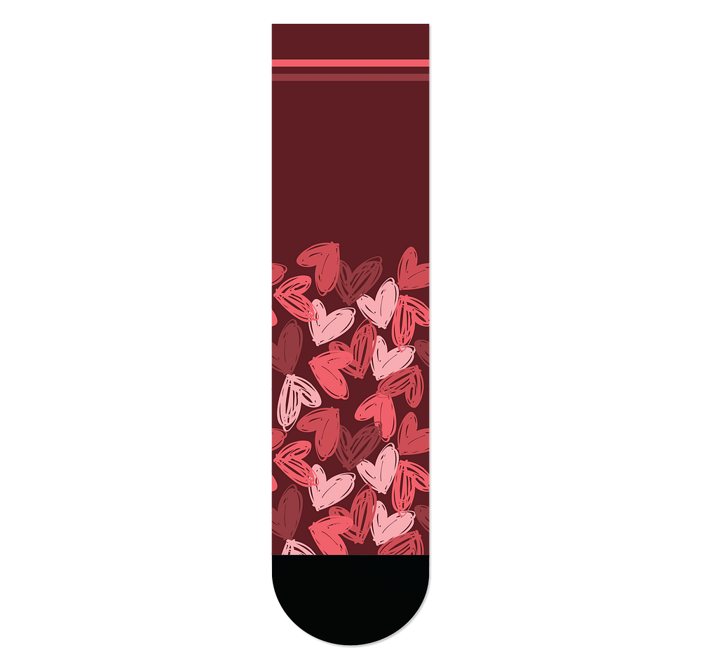 Valentine's Day Crew Socks-default
