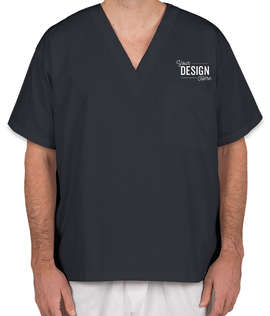 Harriton V-Neck Scrub Top - Color: Dark Navy