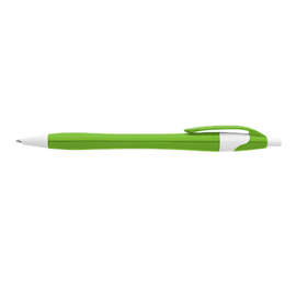 Dart Colored Barrel Pen (black ink) - Color: Lime