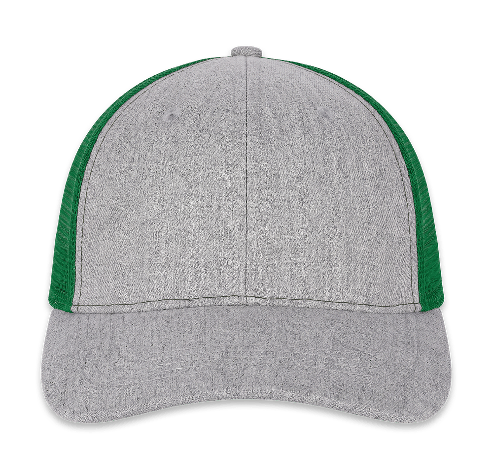Hayden Heathered Mesh Back Cap-default