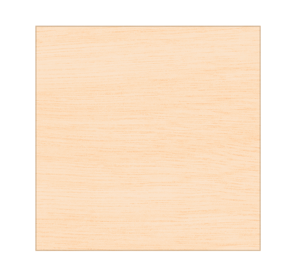 Laser Engraved 1" Square Wood Lapel Pin-default