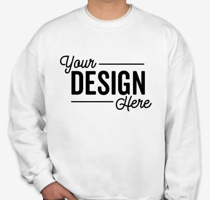 Design Custom Printed Gildan Lightweight Crewneck Sweatshirts