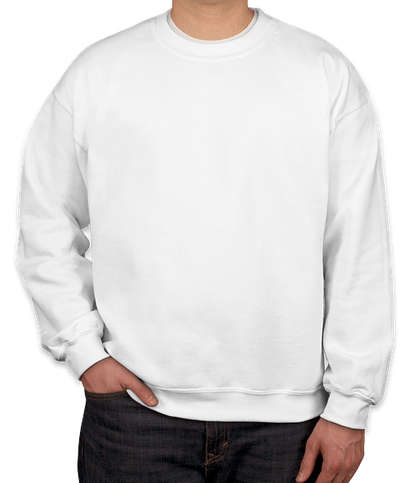 Canada - Gildan Midweight 50/50 Crewneck Sweatshirt - White