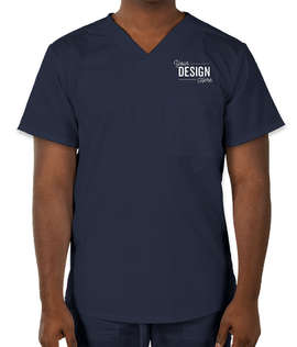 Cherokee Workwear Revolution One-Pocket Scrub Top - Color: Navy