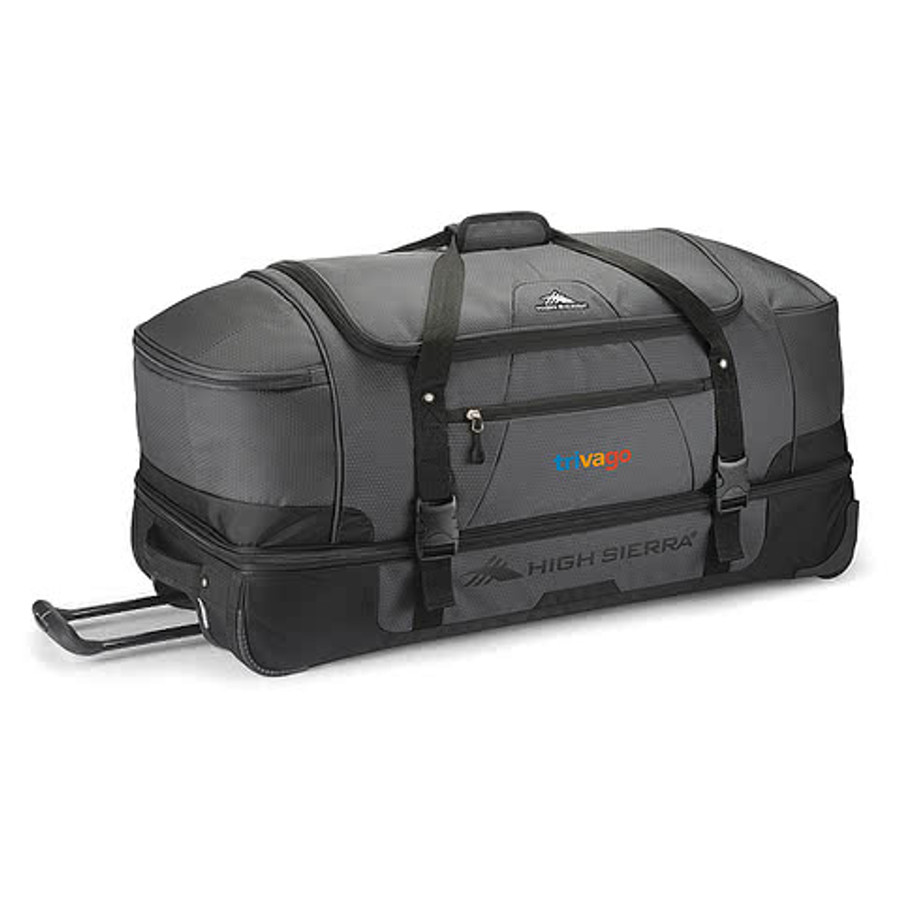 High Sierra Fairlead 34" Drop Bottom Wheeled Duffel Bag