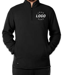 Stormtech Shasta Quarter Zip Fleece Pullover - Color: Black / Black