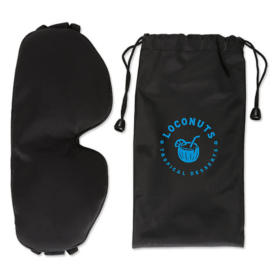 Rest Easy Weighted Eye Mask in Black