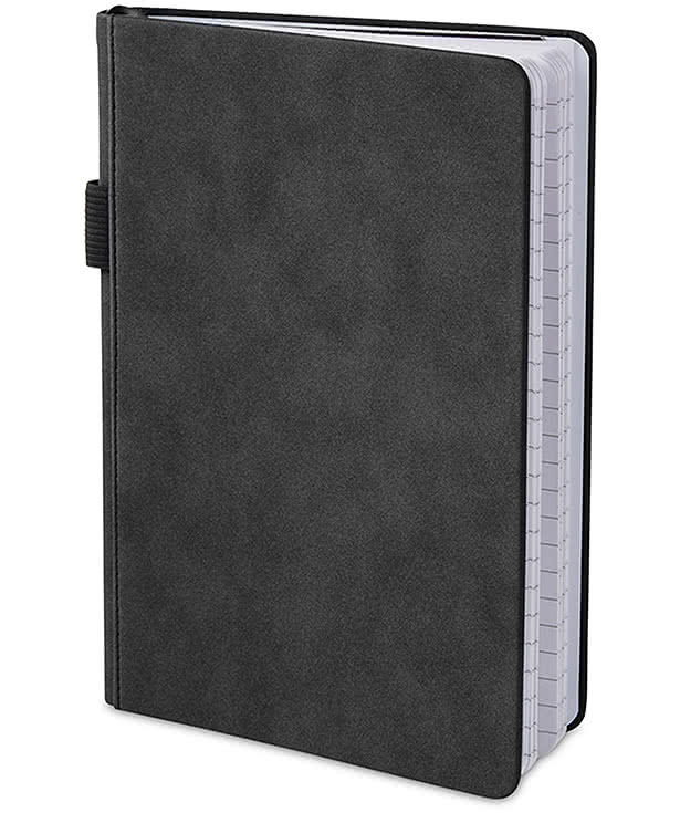 Debossed Leeman Nuba Hard Cover Notebook