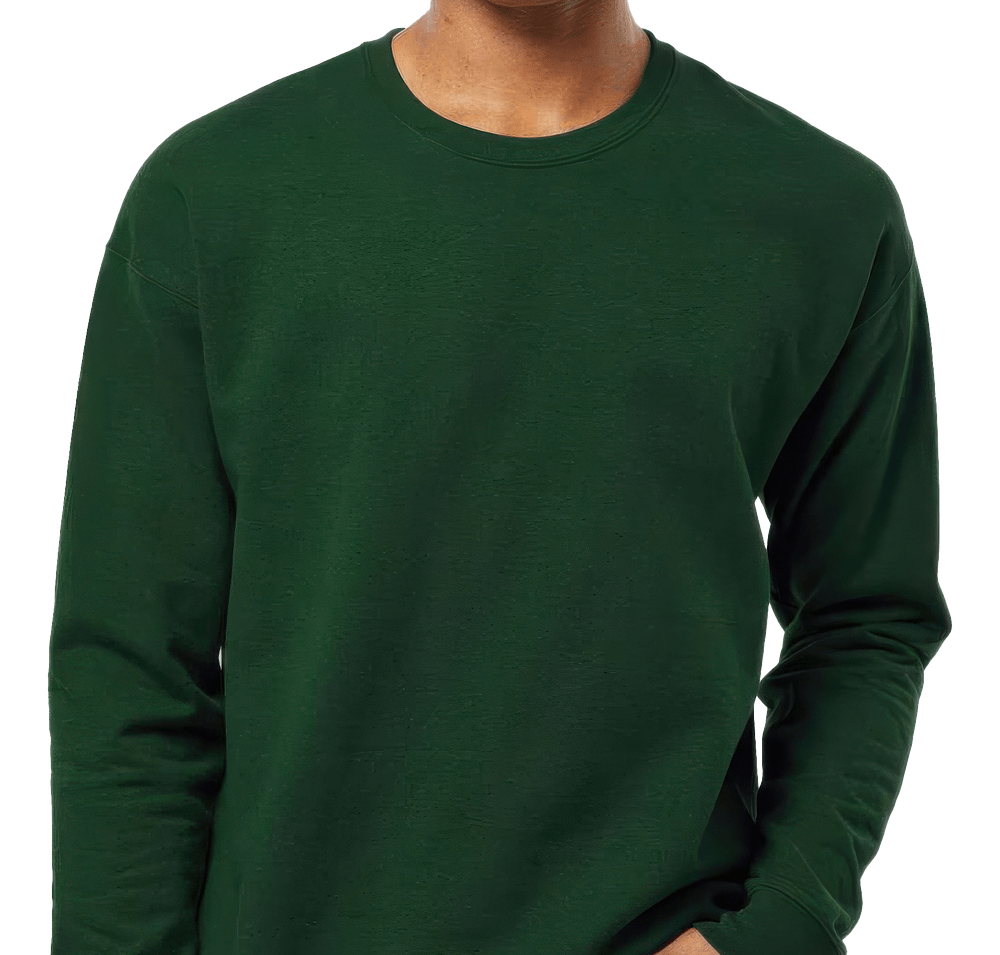 Tultex Drop Shoulder Crewneck Sweatshirt-default