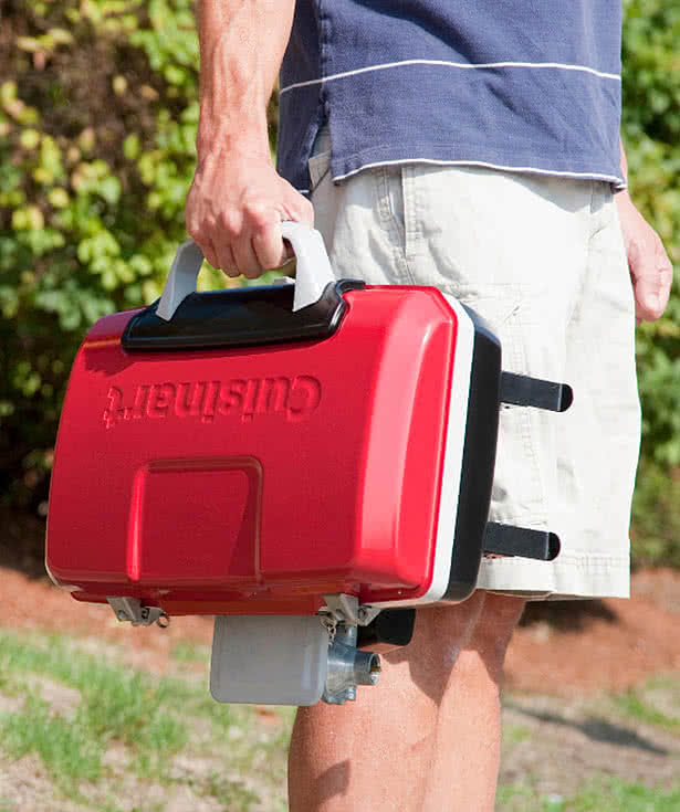 Laser Engraved Cuisinart Outdoors Petite Gourmet Portable Gas Grill