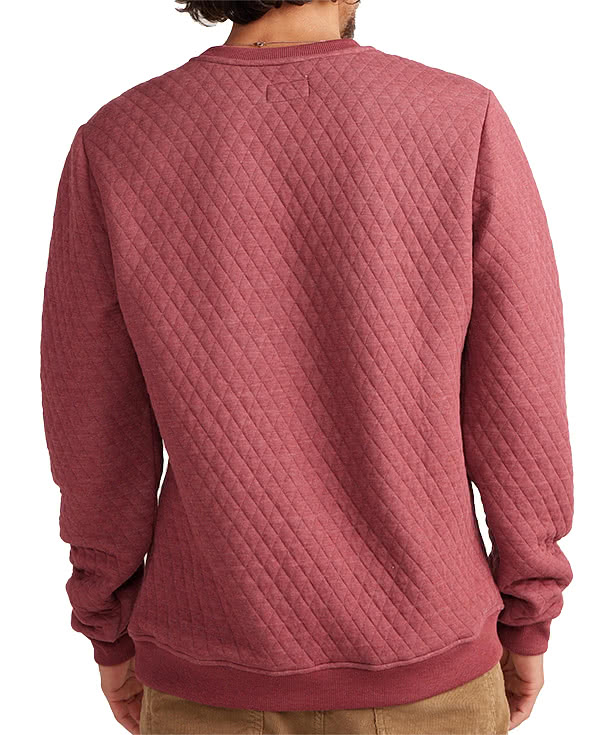 Marine Layer Corbet Quilted Crewneck Sweatshirt