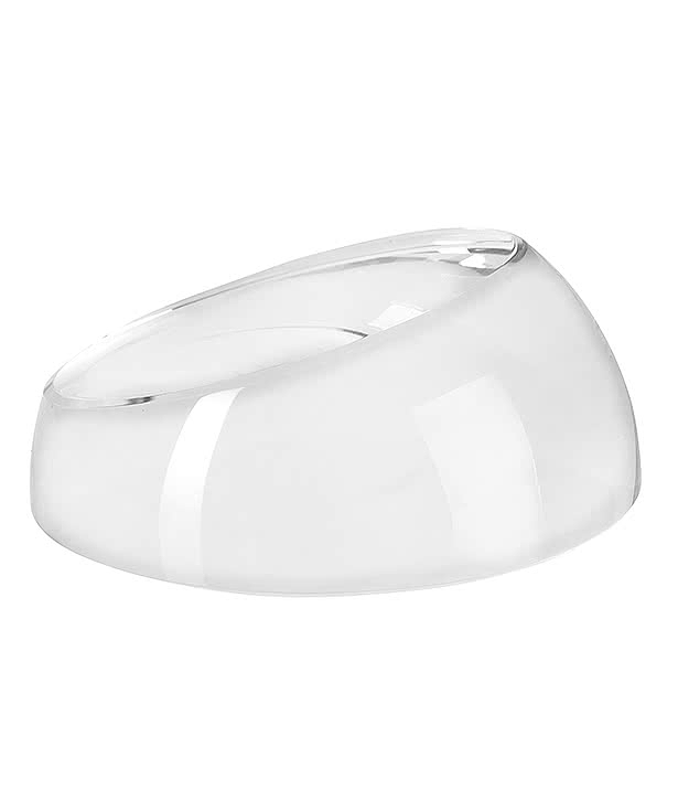 Laser Engraved Clear Slant-Top Paperweight